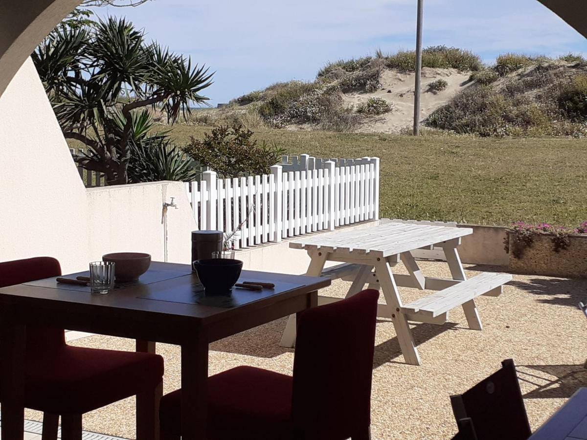 Les Maisons Sur La Plage, T2 Les Pieds Dans L'Eau Agde Exterior foto
